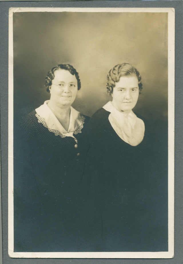 May and Bertha Fuller    Oldest and Youngest Sisters
